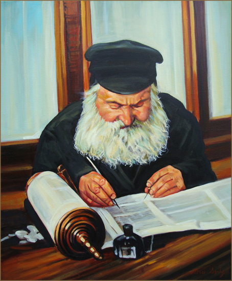 The Scribe (40.6x50.8 cm)