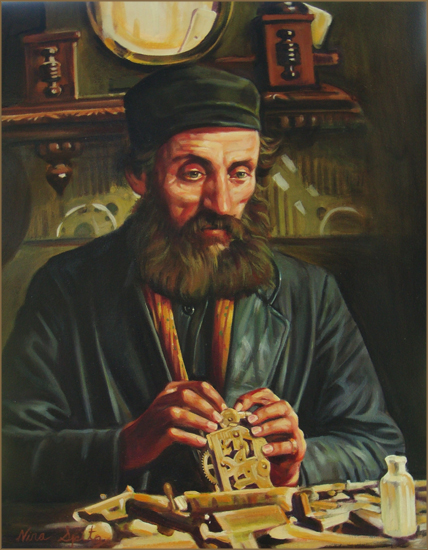 The Watchmaker (40.6x50.8 cm)